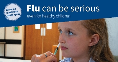 NHS Lothian School Flu Vaccination Programme Information Icon
