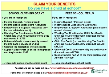 School Clothing Grants & Free School Meals - 2023/2024 Academic Year Icon