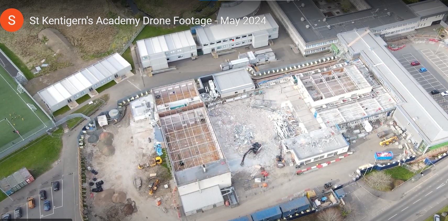 Drone Footage of Demolition May 2024 Icon